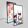 Glazen LED -lichtdoos voor restaurant